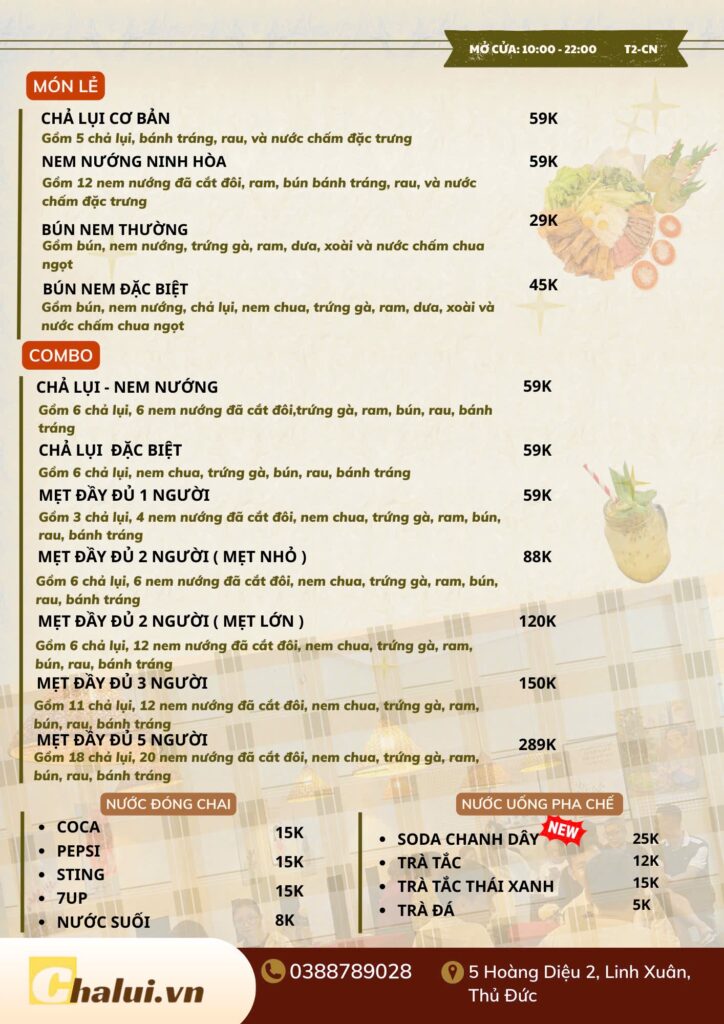 Quán chả lụi lagi ngon nhất Thủ Đức